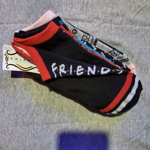 Ladies 6 pack Friends socks